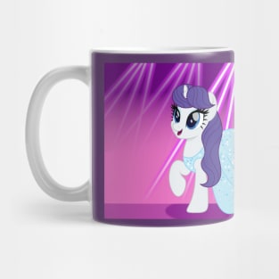 Enchanted Rarity scene Mug